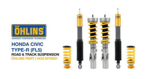 Ohlins, DFV Road & Track Coilovers (Civic Type R FL5)